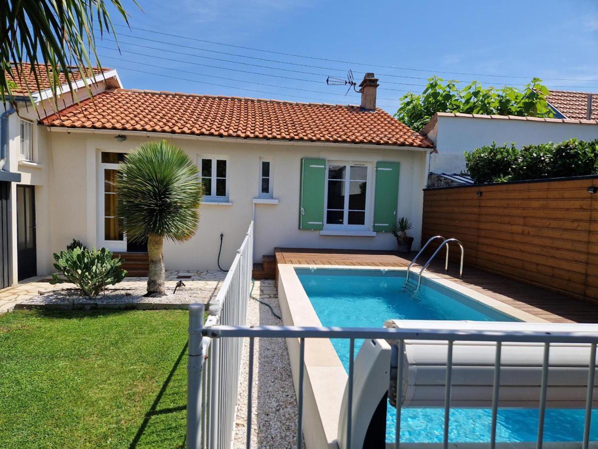 Willa Maison Renovee Avec Piscine, Jardin Clos Et Terrasse, A 5 Min De La Plage Et Des Commerces - Fr-1-706-5 Châtelaillon-Plage Zewnętrze zdjęcie